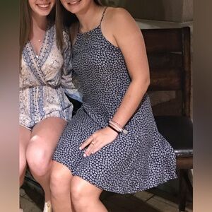 spaghetti strap floral sundress